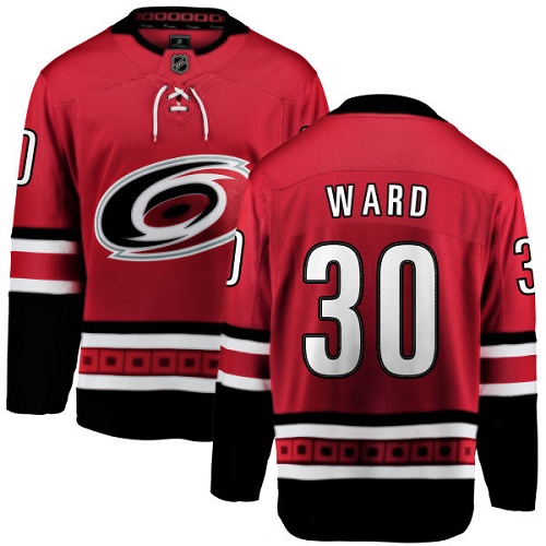 Kinder Carolina Hurricanes Eishockey Trikot Cam Ward #30 Breakaway Rot Fanatics Branded Heim